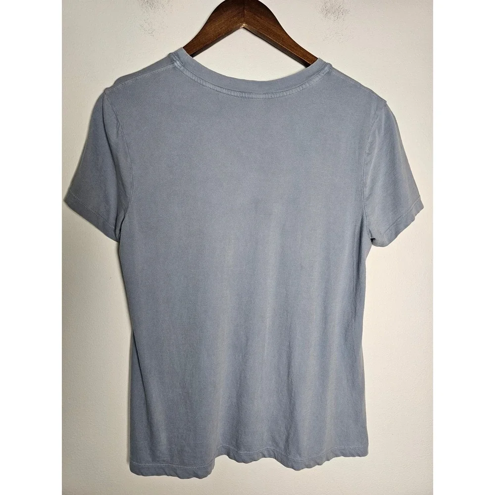 Minimalist James Perse Standard Tee [fits like a Womens 6] Blue Cotton WLJ3114